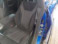 View of front seats
