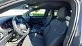 View of front seats
