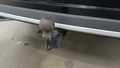 View of trailer tow-bar hitch