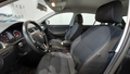 View of front seats