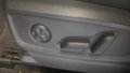 View of control buttons for electric seat adjustment