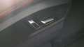 View of control buttons for electric seat adjustment