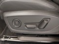 View of control buttons for electric seat adjustment