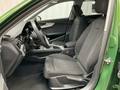 View of front seats