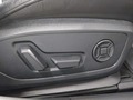 View of control buttons for electric seat adjustment