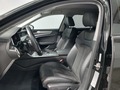 View of front seats