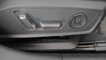 View of control buttons for electric seat adjustment