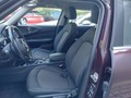 View of front seats