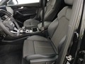 View of front seats