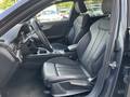 View of front seats