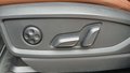 View of control buttons for electric seat adjustment