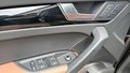 View of control buttons for electric seat adjustment