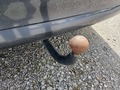 View of trailer tow-bar hitch