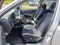 View of front seats