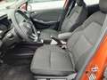 View of front seats
