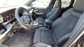 View of front seats