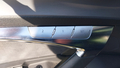 View of control buttons for electric seat adjustment