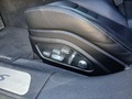View of control buttons for electric seat adjustment