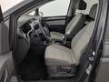 View of front seats