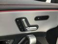 View of control buttons for electric seat adjustment