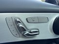View of control buttons for electric seat adjustment