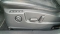 View of control buttons for electric seat adjustment