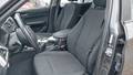View of front seats