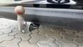 View of trailer tow-bar hitch