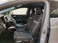 View of front seats