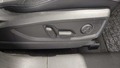 View of control buttons for electric seat adjustment