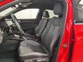View of front seats