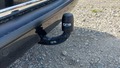 View of trailer tow-bar hitch