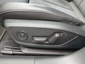 View of control buttons for electric seat adjustment
