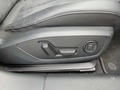 View of control buttons for electric seat adjustment