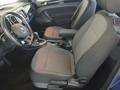 View of front seats