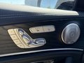 View of control buttons for electric seat adjustment