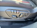 View of control buttons for electric seat adjustment
