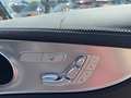 View of control buttons for electric seat adjustment