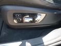 View of control buttons for electric seat adjustment