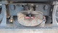 View of trailer tow-bar hitch
