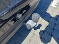 View of trailer tow-bar hitch