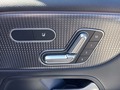 View of control buttons for electric seat adjustment