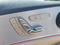 View of control buttons for electric seat adjustment