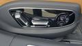 View of control buttons for electric seat adjustment