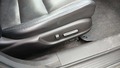 View of control buttons for electric seat adjustment