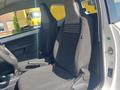 View of front seats