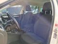 View of front seats