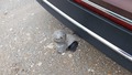 View of trailer tow-bar hitch