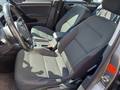 View of front seats