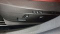 View of control buttons for electric seat adjustment